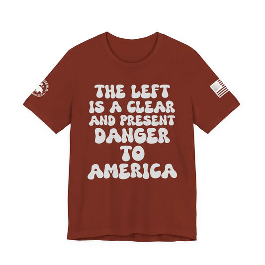 Clear And Present Danger Men's Tee - Deplorable Tees