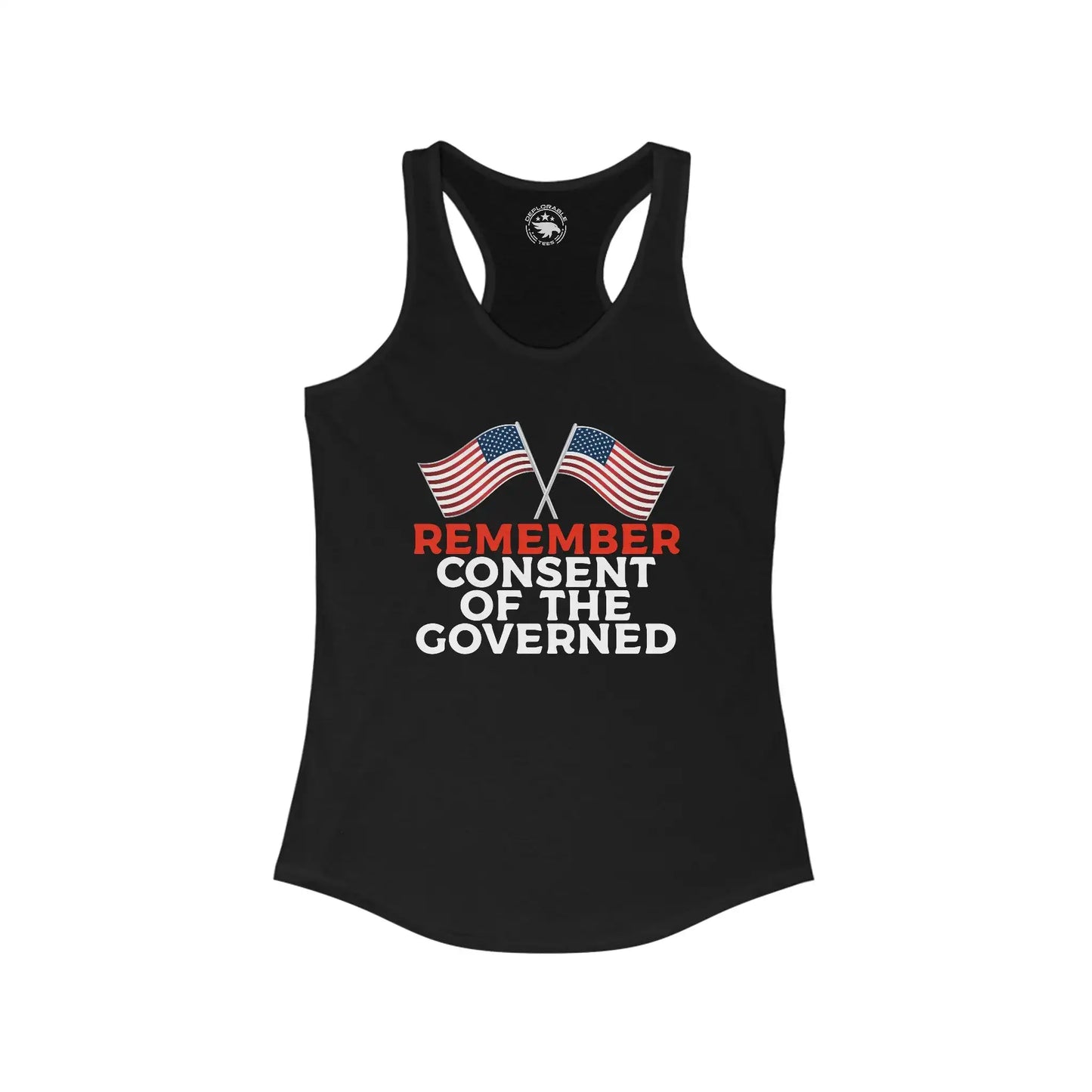Consent of the Governed Women's Tank - Deplorable Tees