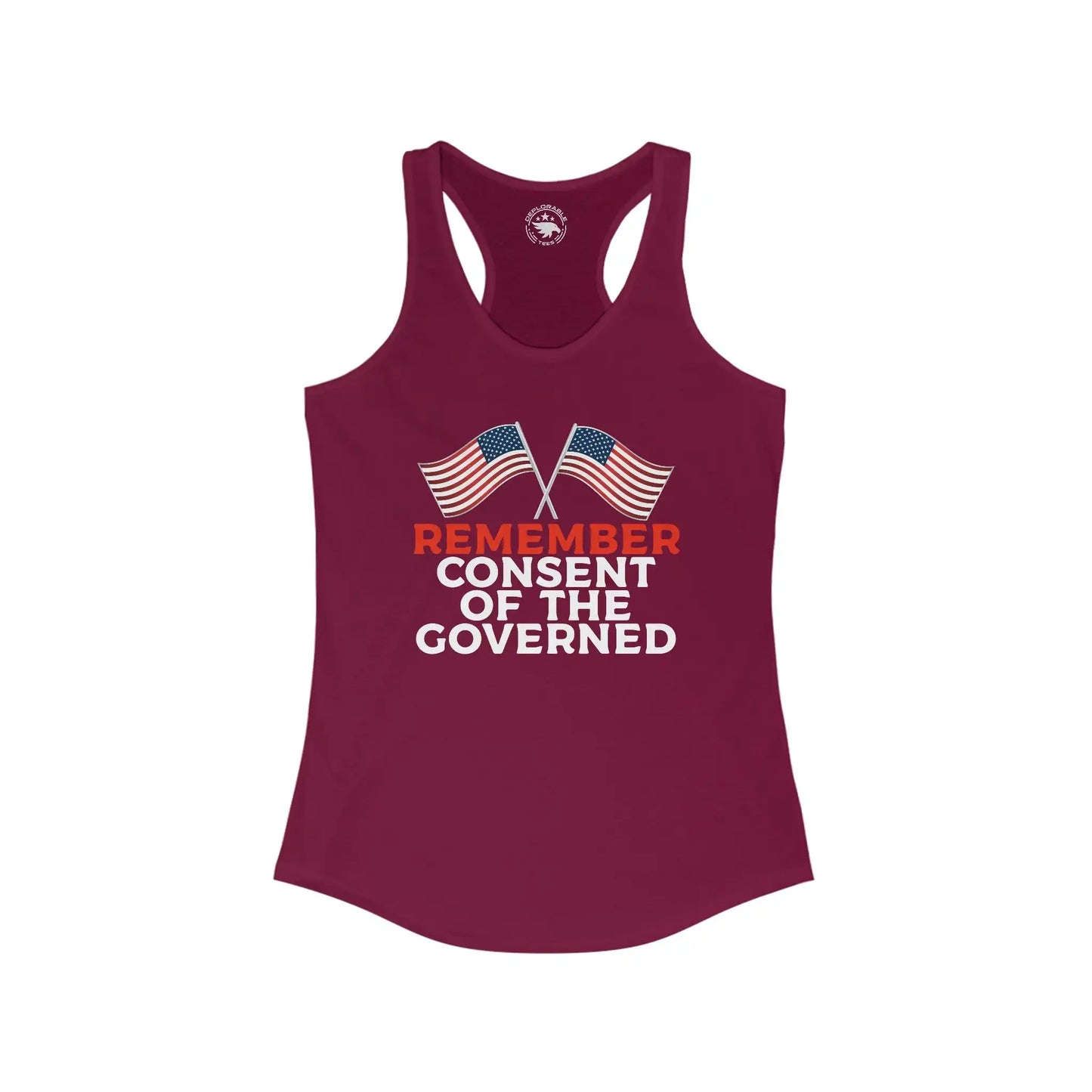 Consent of the Governed Women's Tank - Deplorable Tees