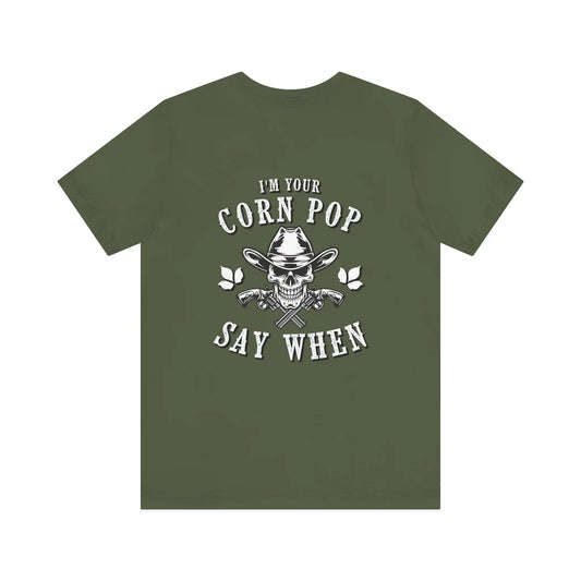 Corn Pop Was A Bad Dude Men's T-shirt - Deplorable Tees