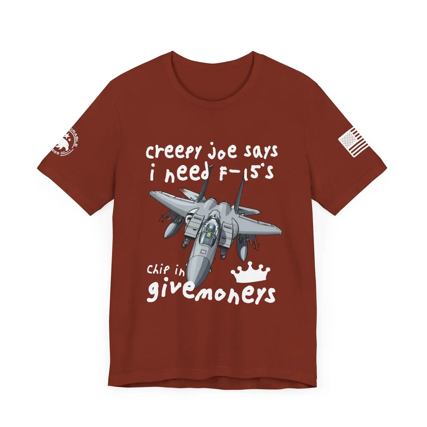 Creepy Joe F-15s Men's Tee - Deplorable Tees