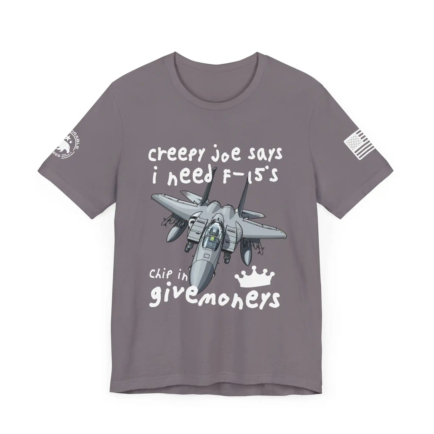 Creepy Joe F-15s Men's Tee - Deplorable Tees