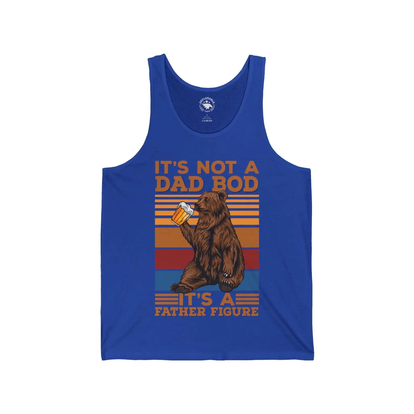 Dad Bod vs Father Figure Men's Tank - Deplorable Tees