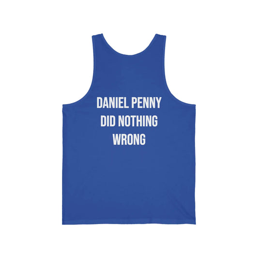 Daniel Penny Did Nothing Wrong Men's Jersey Tank - Deplorable Tees