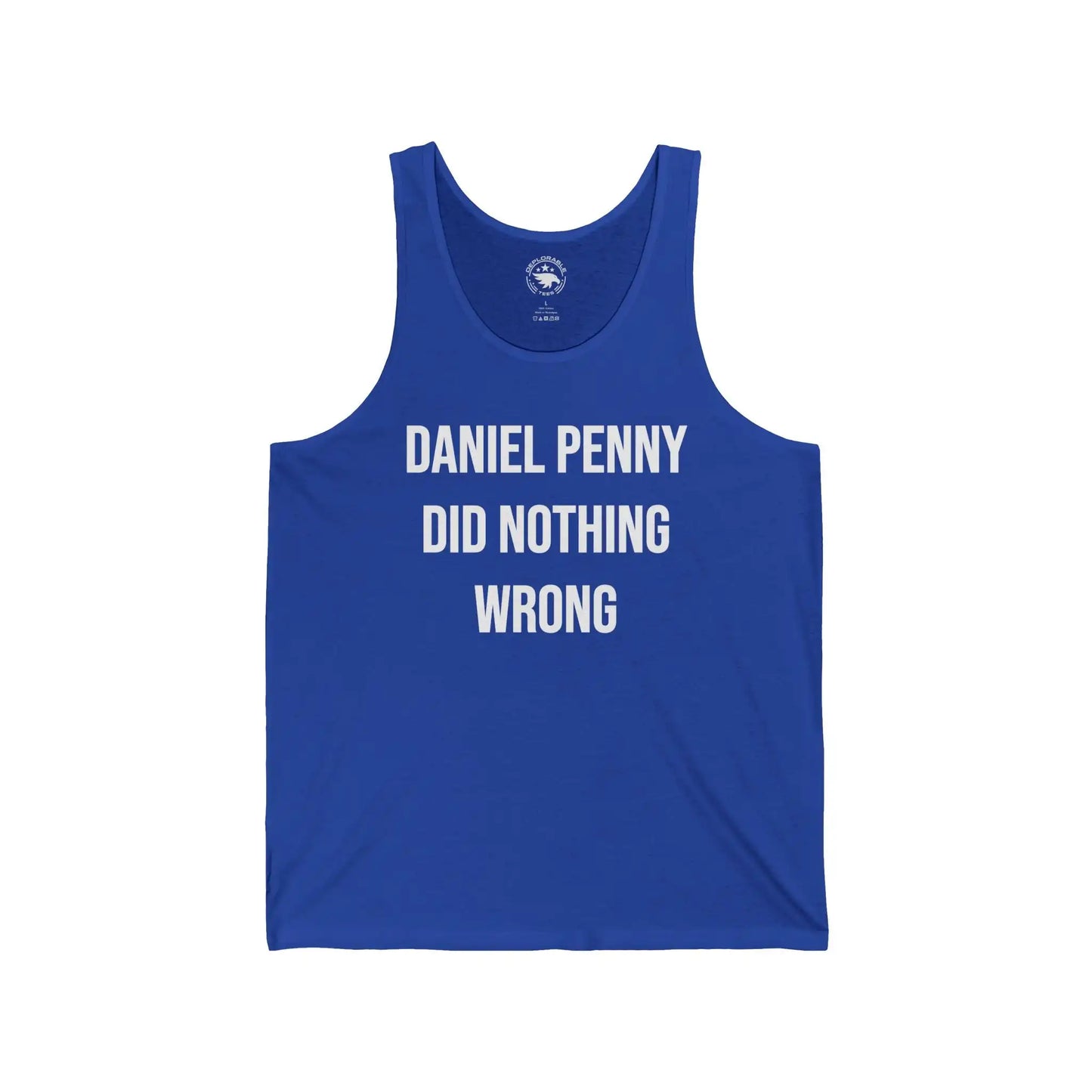 Daniel Penny Did Nothing Wrong Men's Tank - Deplorable Tees