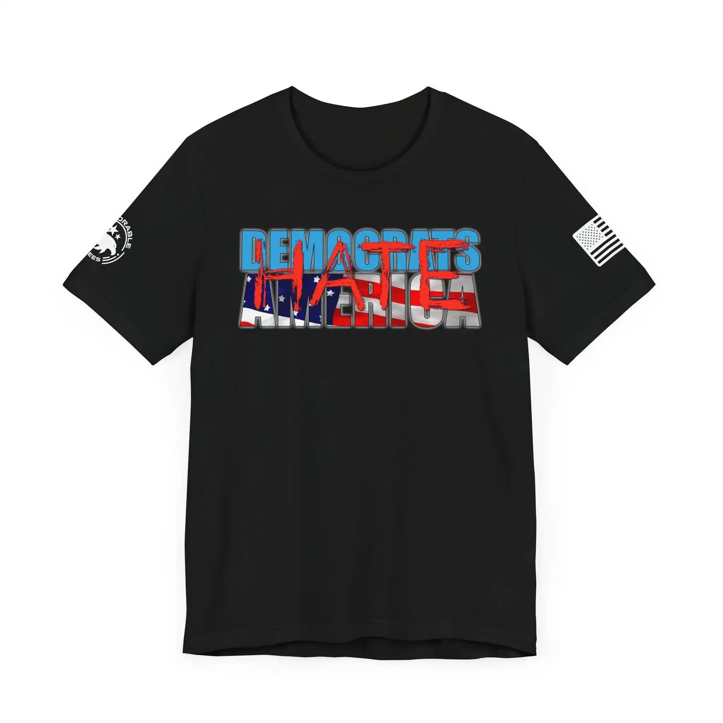 Democrats Hate America Men's Tee - Deplorable Tees