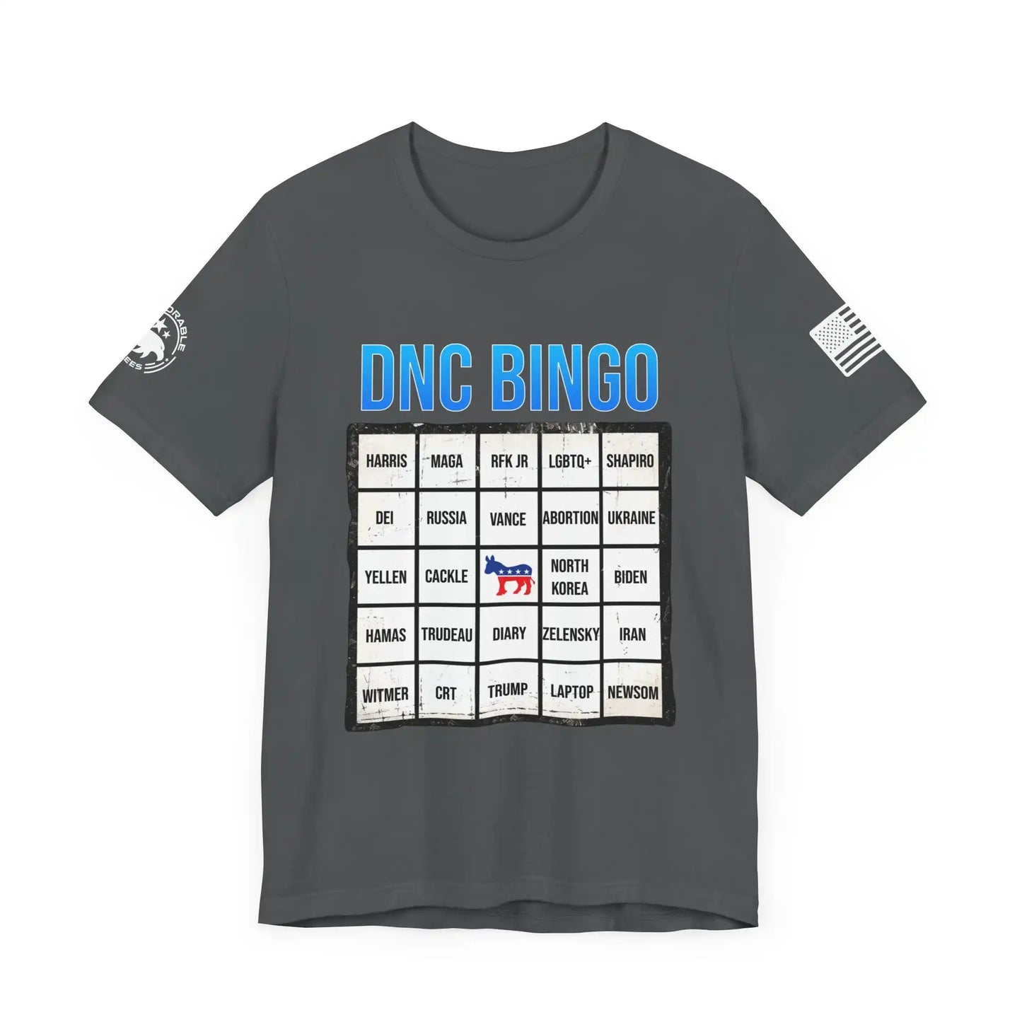 DNC Bingo Card Men's Tee - Deplorable Tees