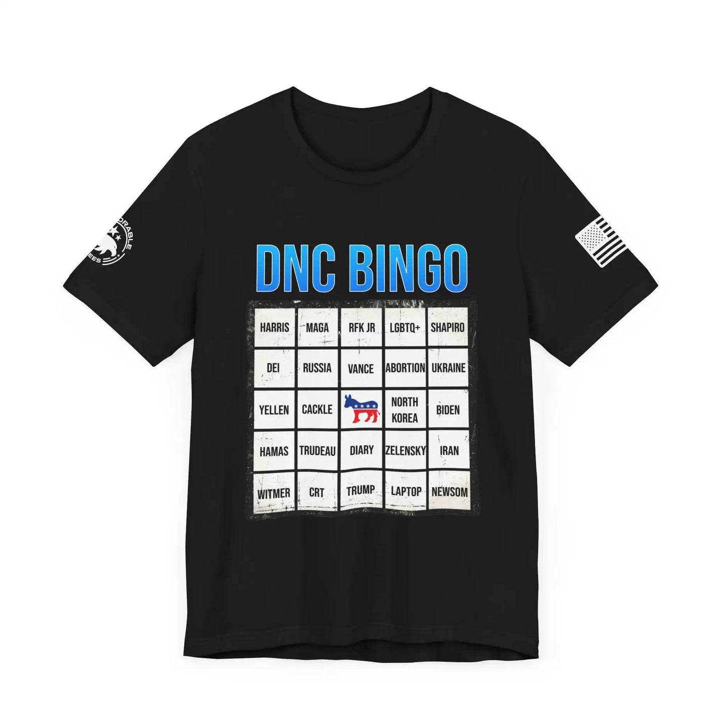 DNC Bingo Card Men's Tee - Deplorable Tees