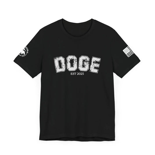 DOGE Est 2025 Men's Short Sleeve Tee - Deplorable Tees