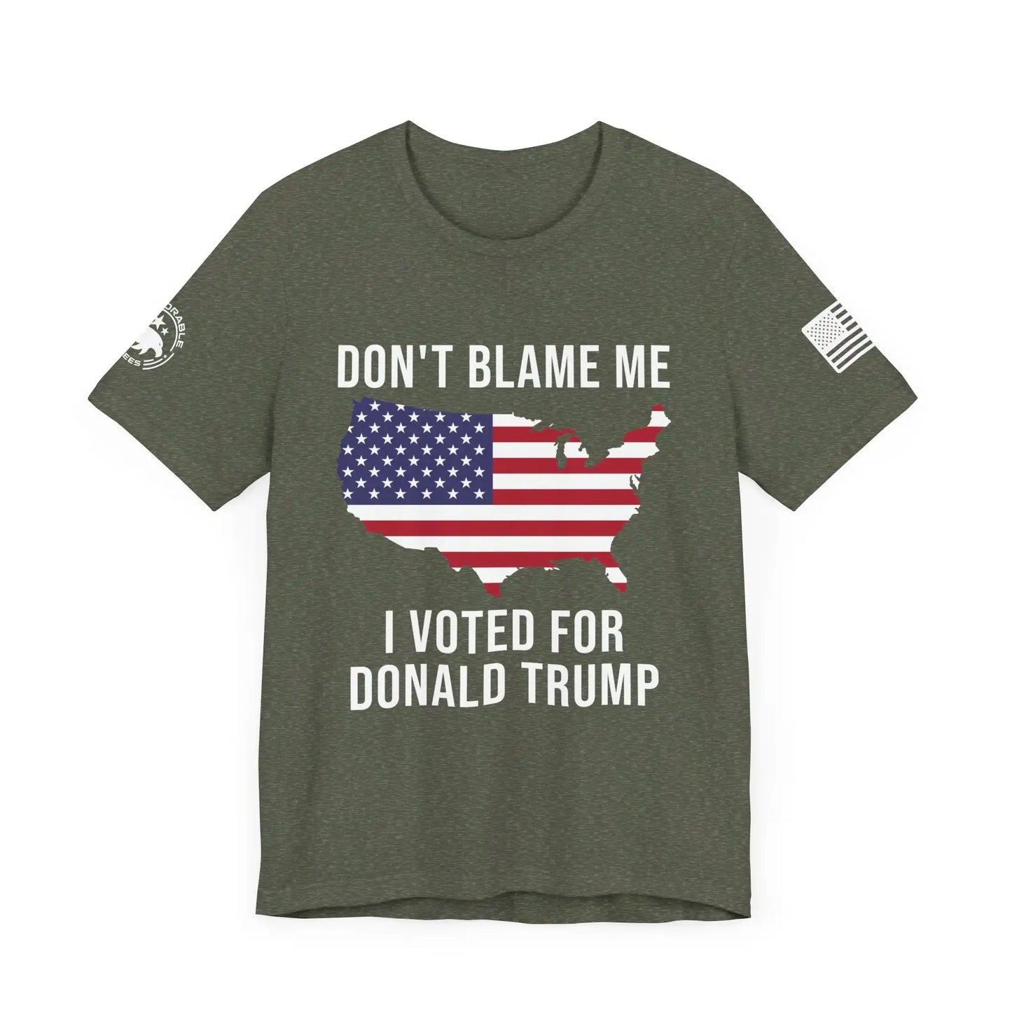Don't Blame Me I Voted For Trump Men's Tee - Deplorable Tees