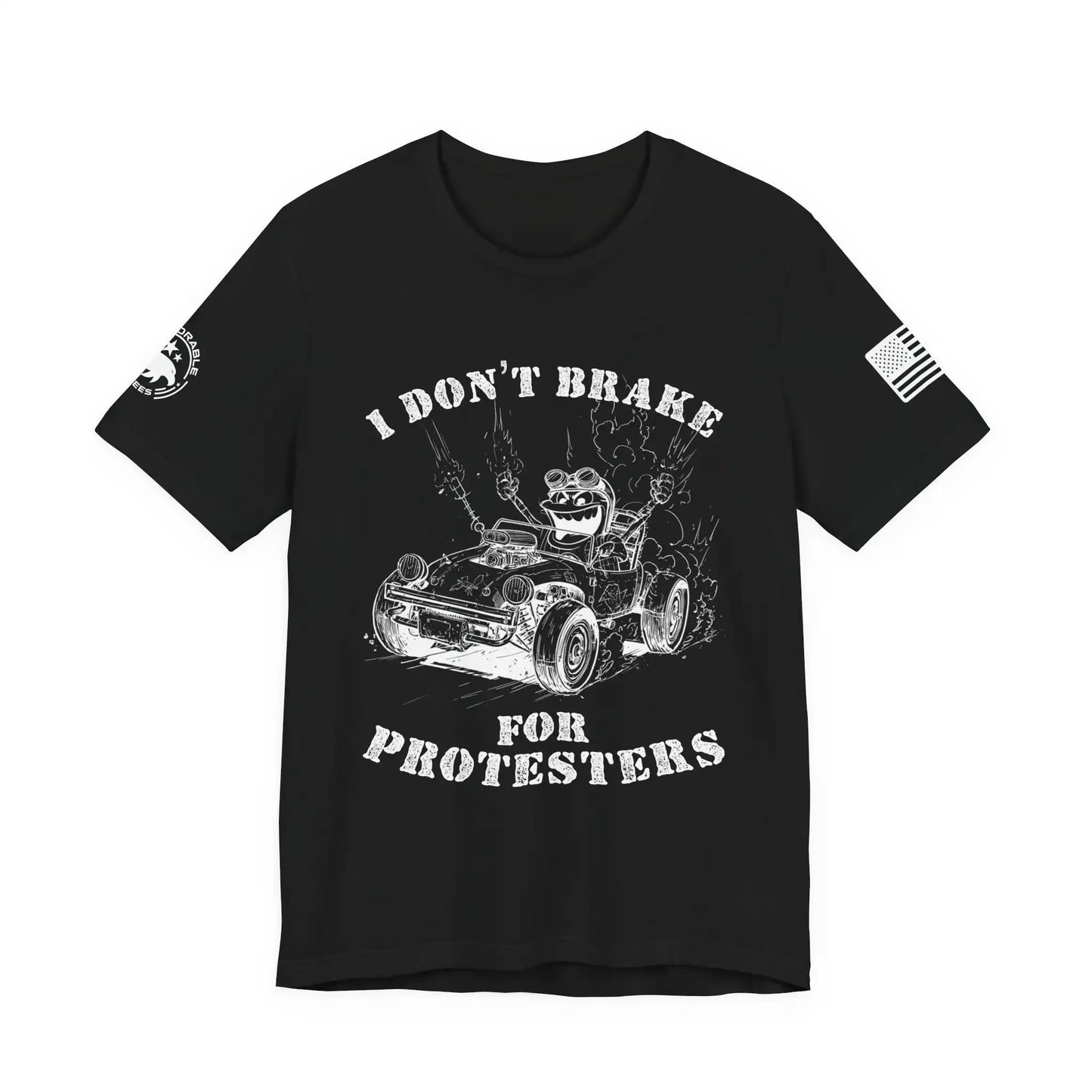 Don't Brake For Protesters Men's Tee - Deplorable Tees