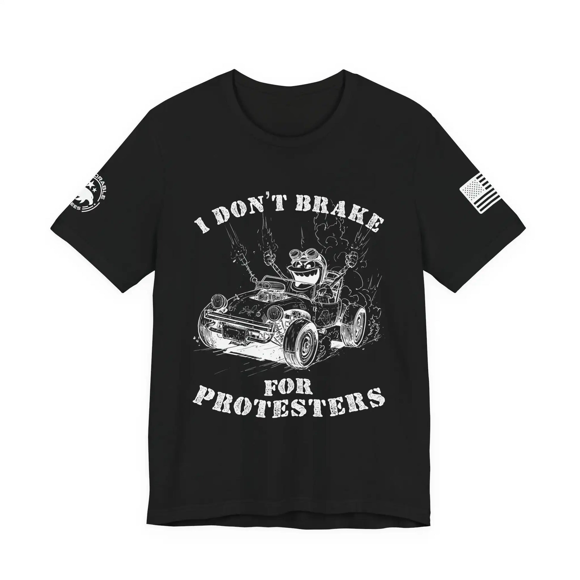 Don't Brake For Protesters Men's Tee - Deplorable Tees