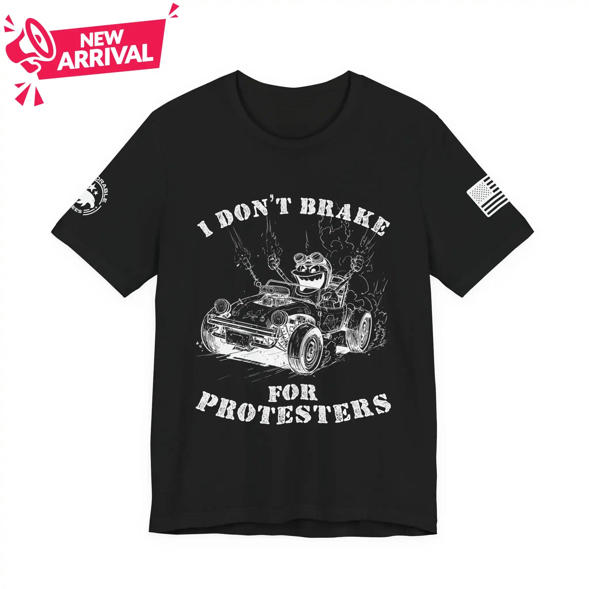 Don't Brake For Protesters Men's Tee - Deplorable Tees