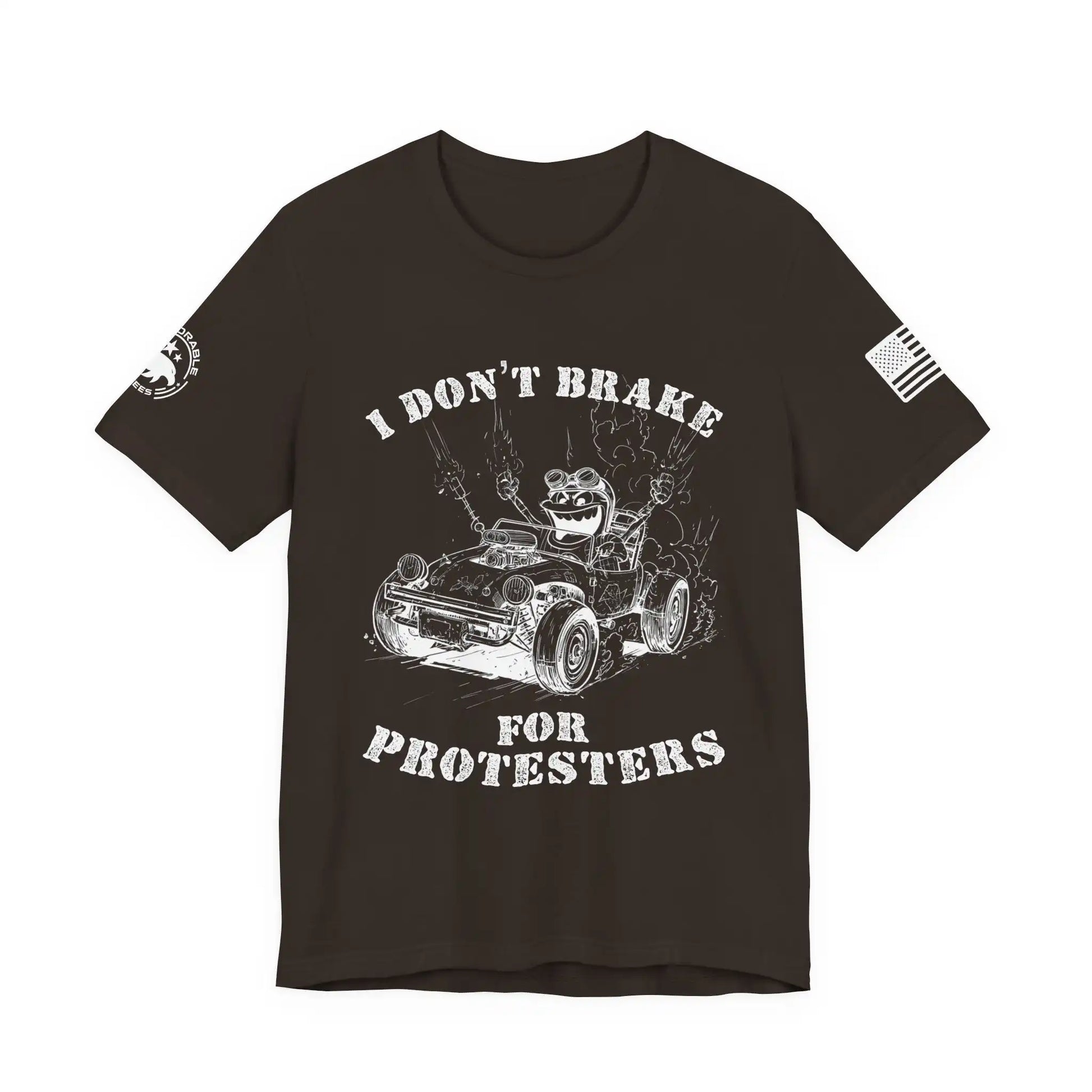 Don't Brake For Protesters Men's Tee - Deplorable Tees