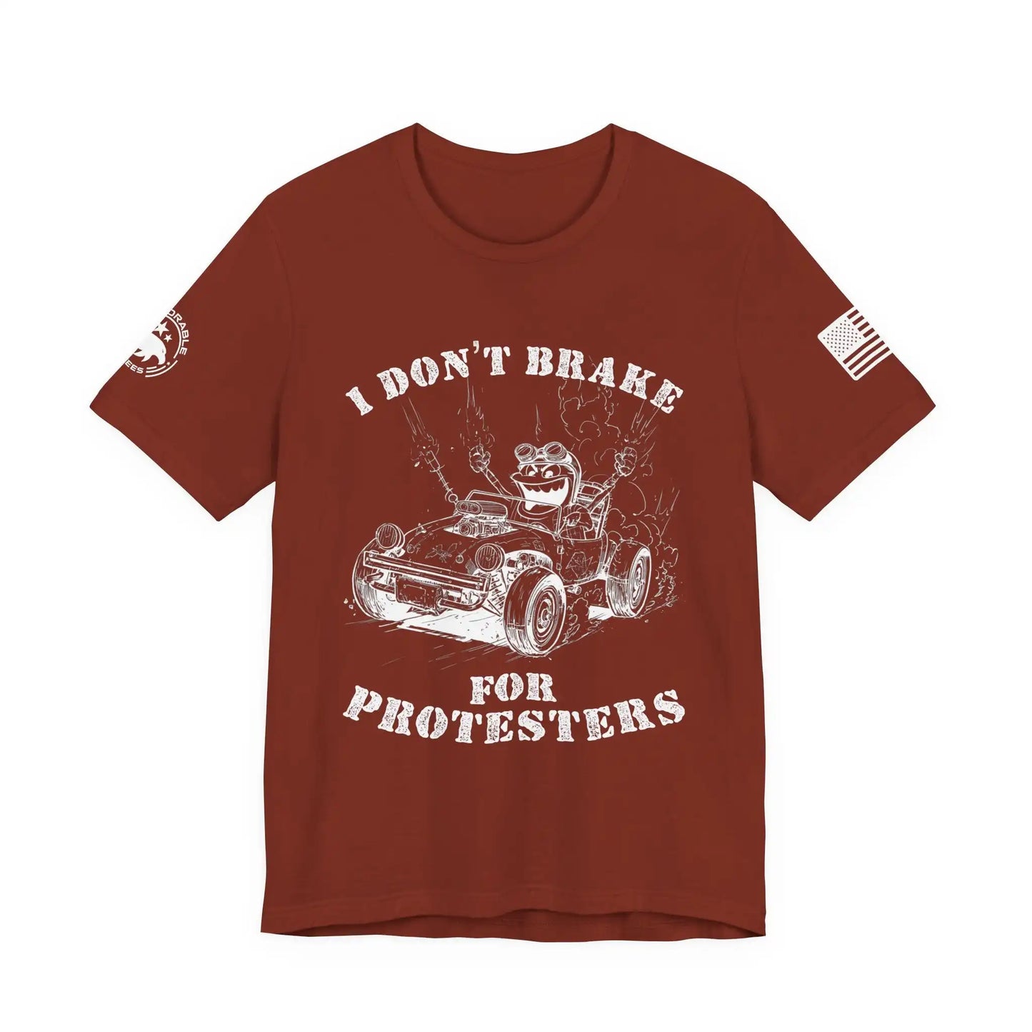 Don't Brake For Protesters Men's Tee - Deplorable Tees