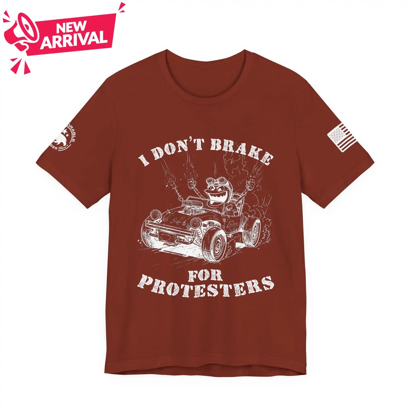 Don't Brake For Protesters Men's Tee - Deplorable Tees
