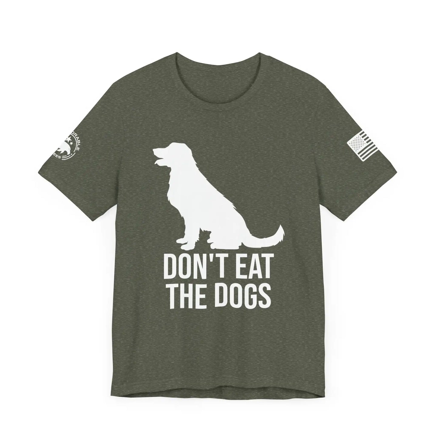 Don't Eat The Dogs Men's Tee - Deplorable Tees