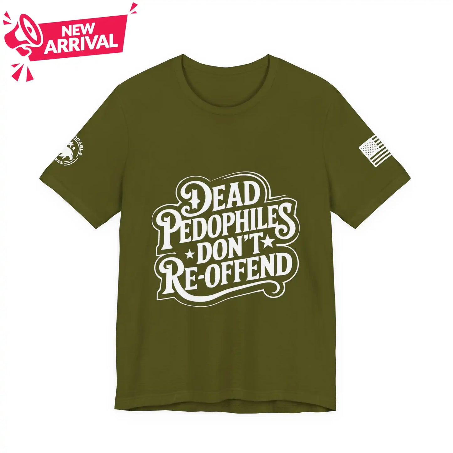 Don't Re-Offend Men's Tee - Deplorable Tees