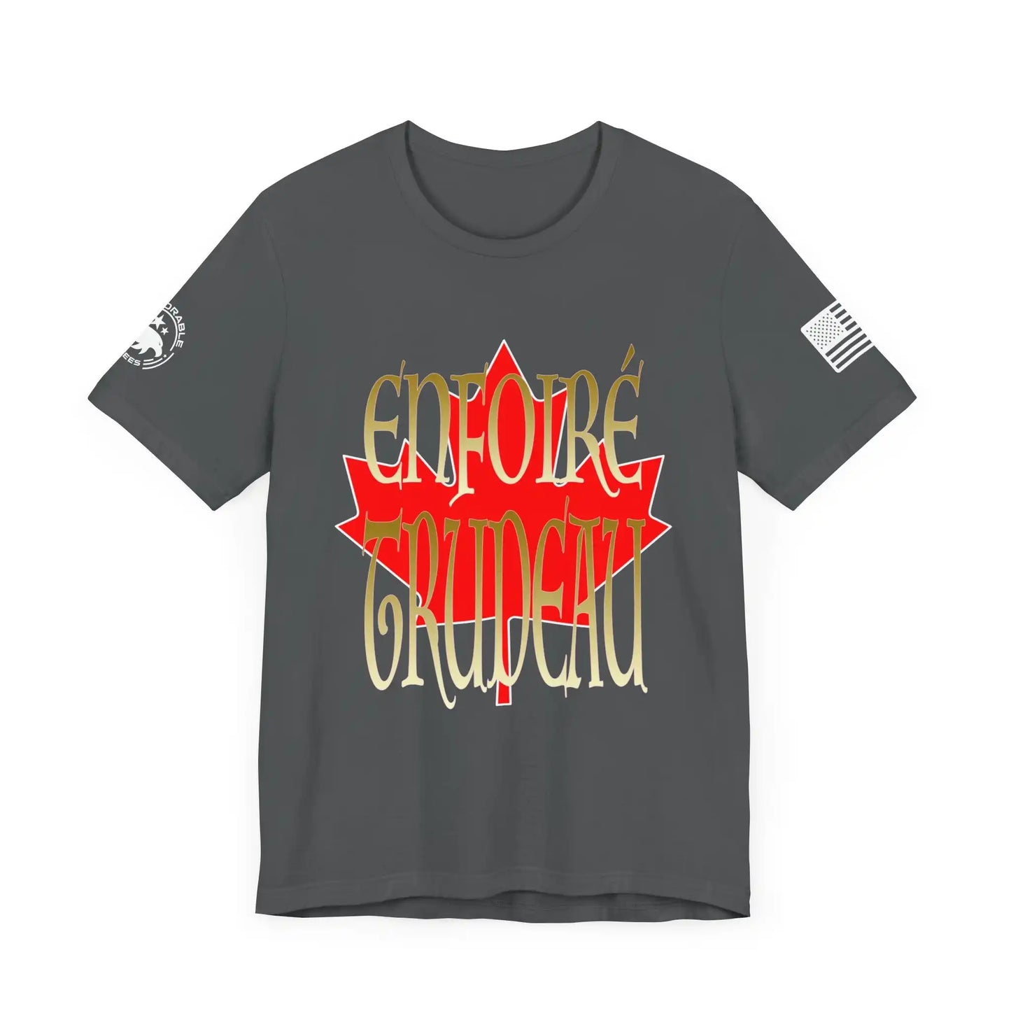 Enfoiré Trudeau Men's Short Sleeve Tee - Deplorable Tees