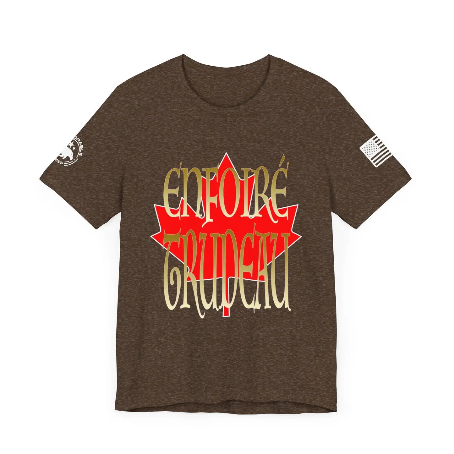 Enfoiré Trudeau Men's Short Sleeve Tee - Deplorable Tees