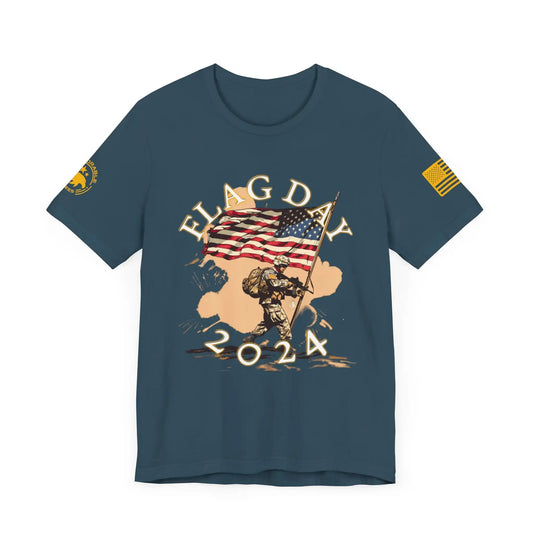 Flag Day 2024 Men's Short Sleeve Tee - Deplorable Tees