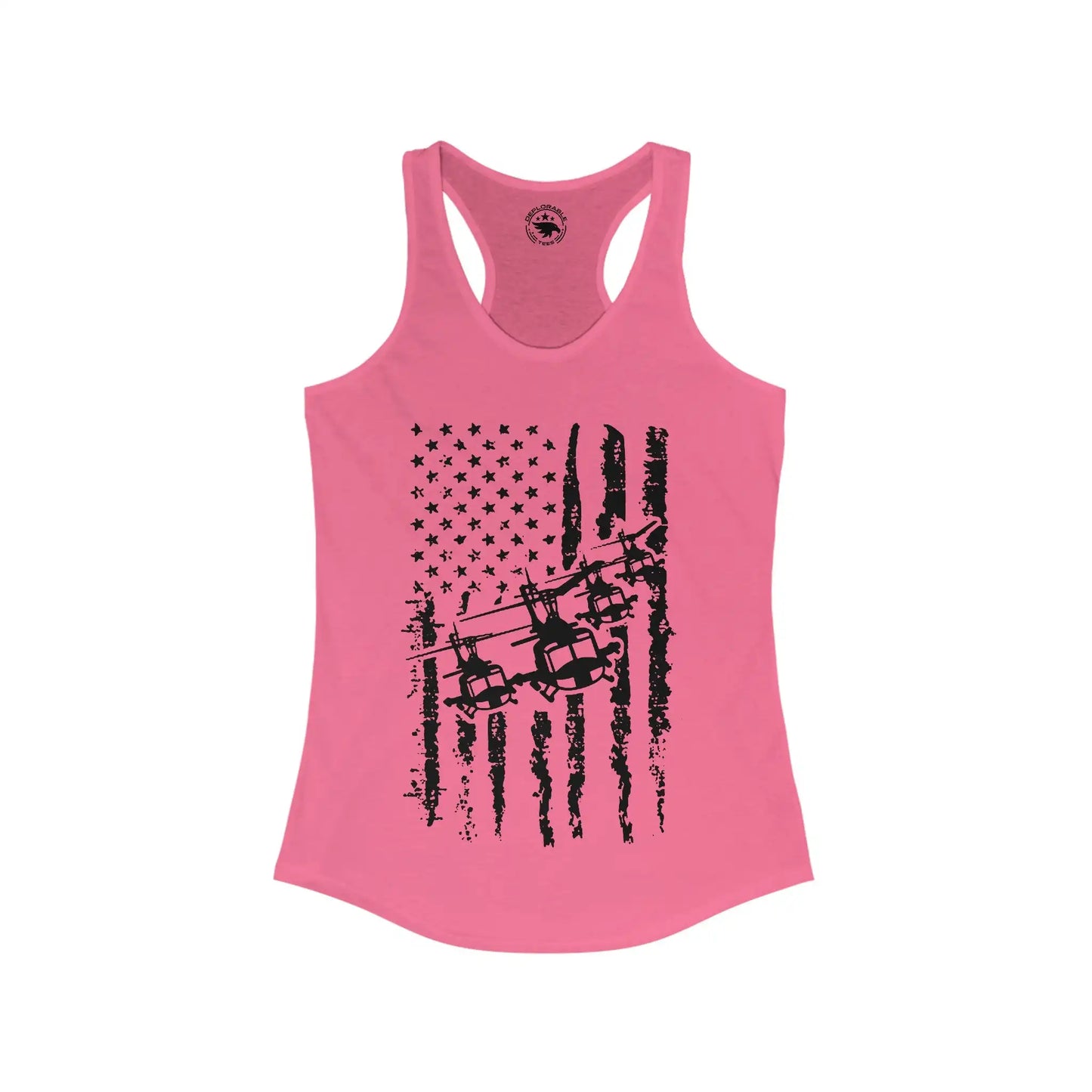 Flight of Freedom Women's Racerback Tank - Deplorable Tees