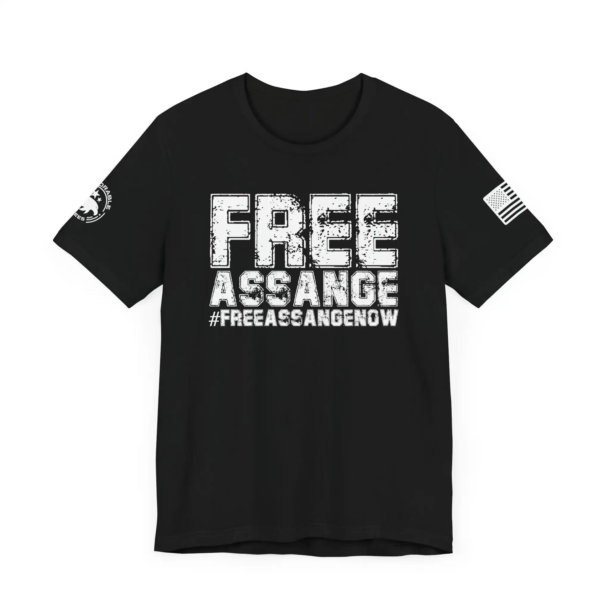 Free Assange Men's Tee - Deplorable Tees