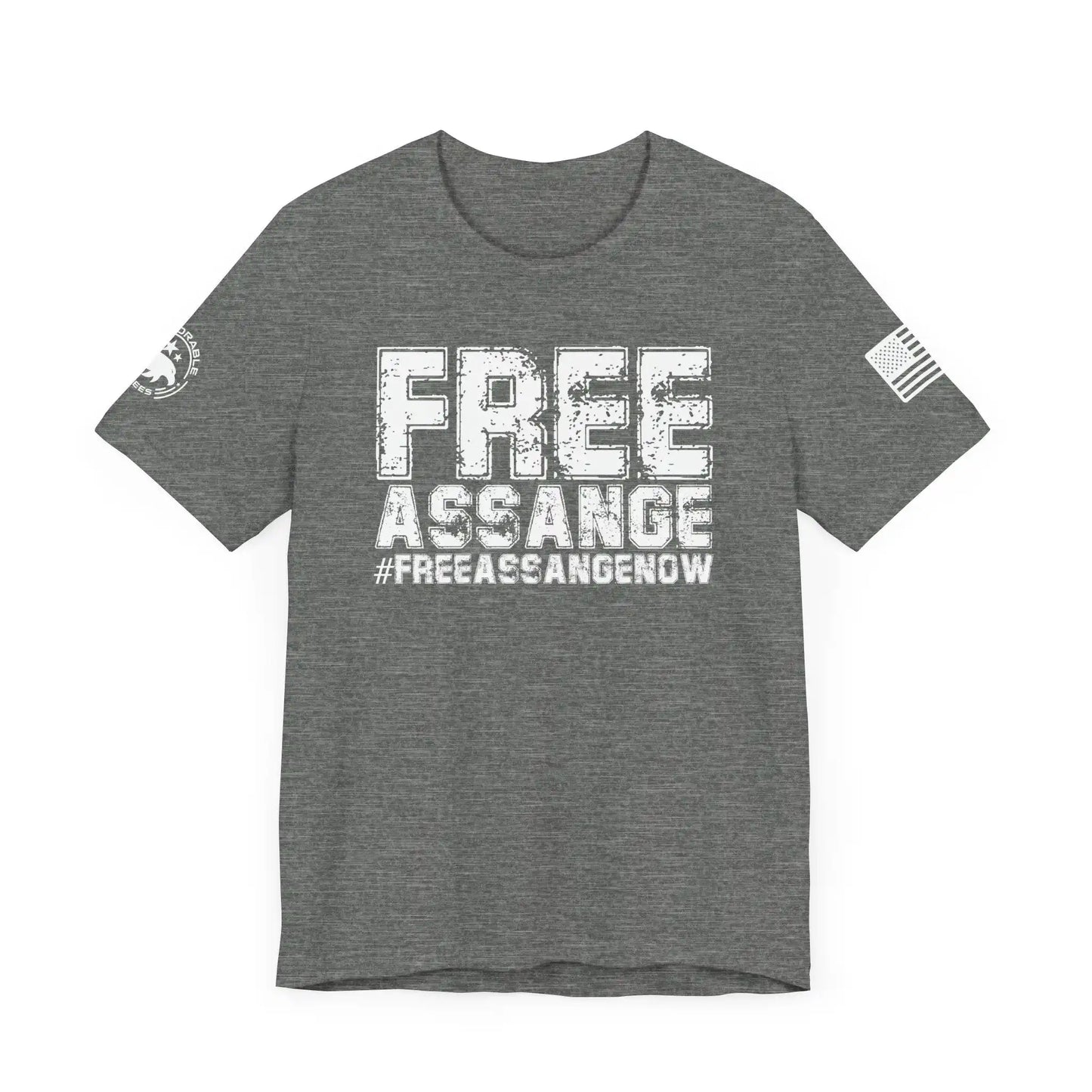 Free Assange Men's Tee - Deplorable Tees