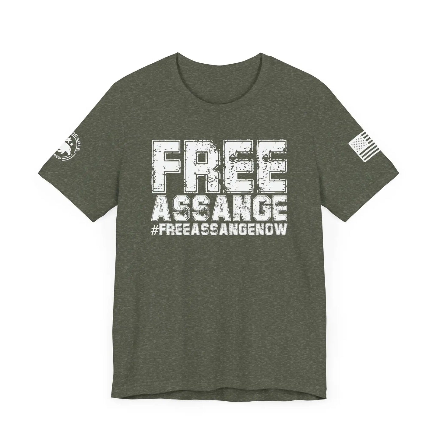 Free Assange Men's Tee - Deplorable Tees