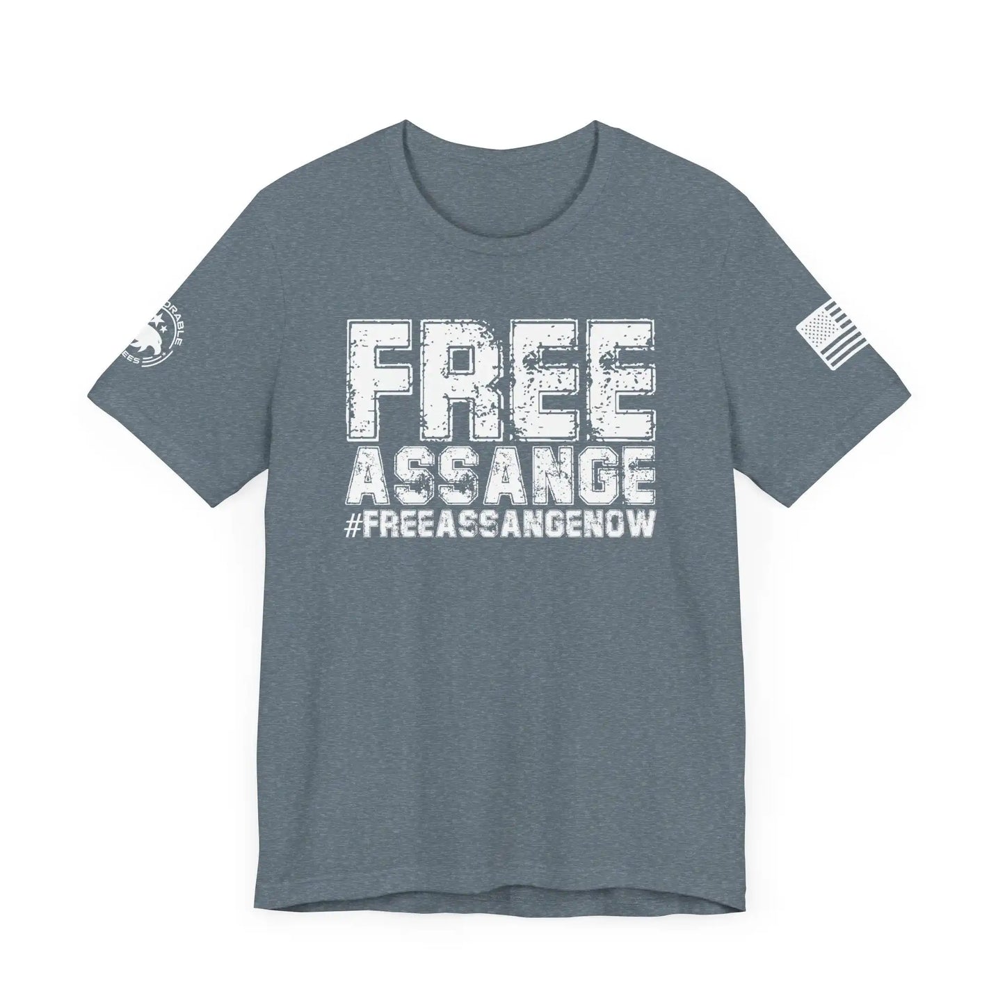 Free Assange Men's Tee - Deplorable Tees