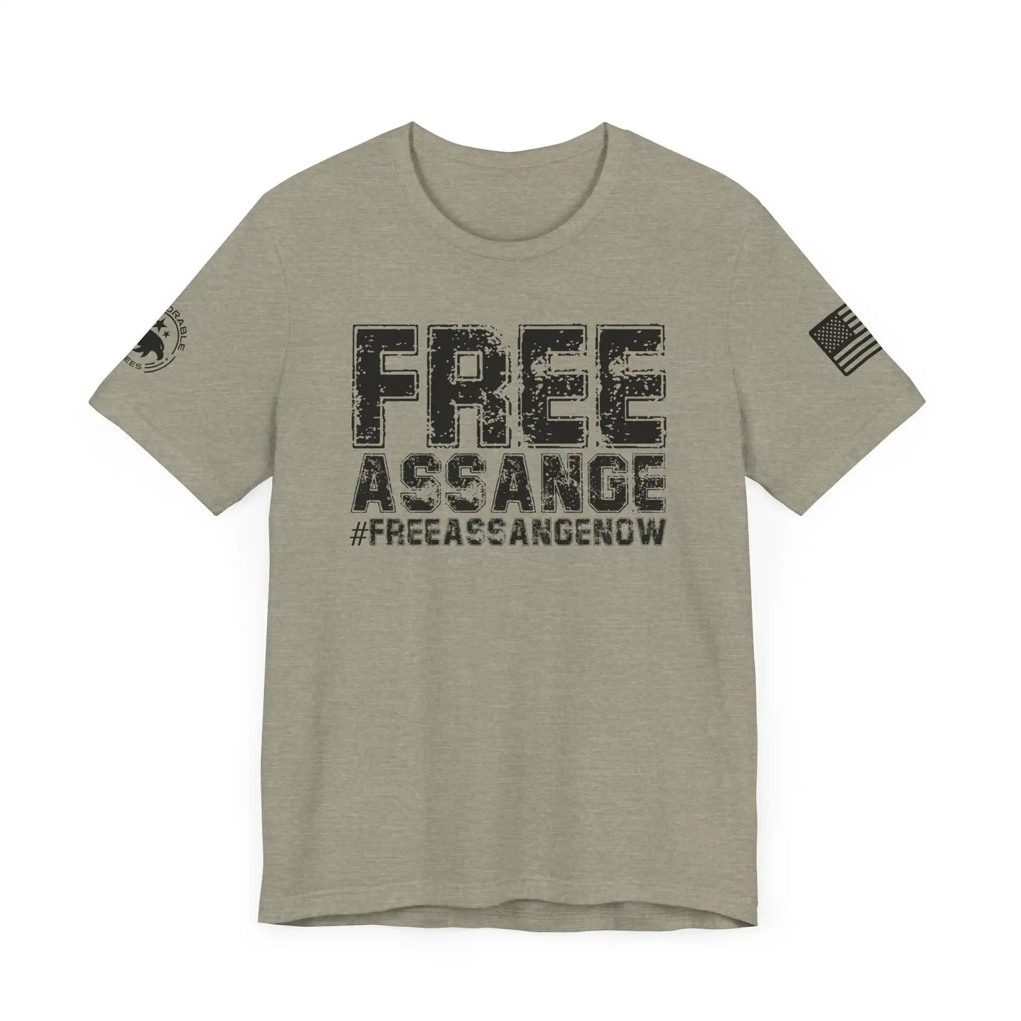 Free Assange Men's Tee - Deplorable Tees
