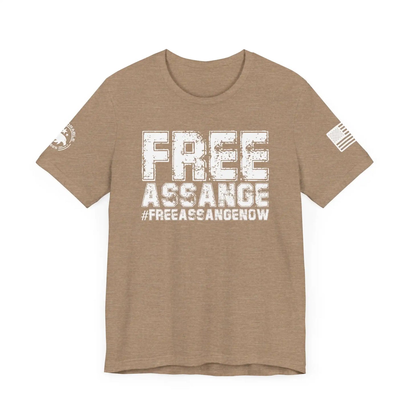Free Assange Men's Tee - Deplorable Tees