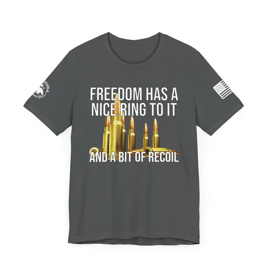 Freedom Has A Nice Ring To It Men's Tee - Deplorable Tees