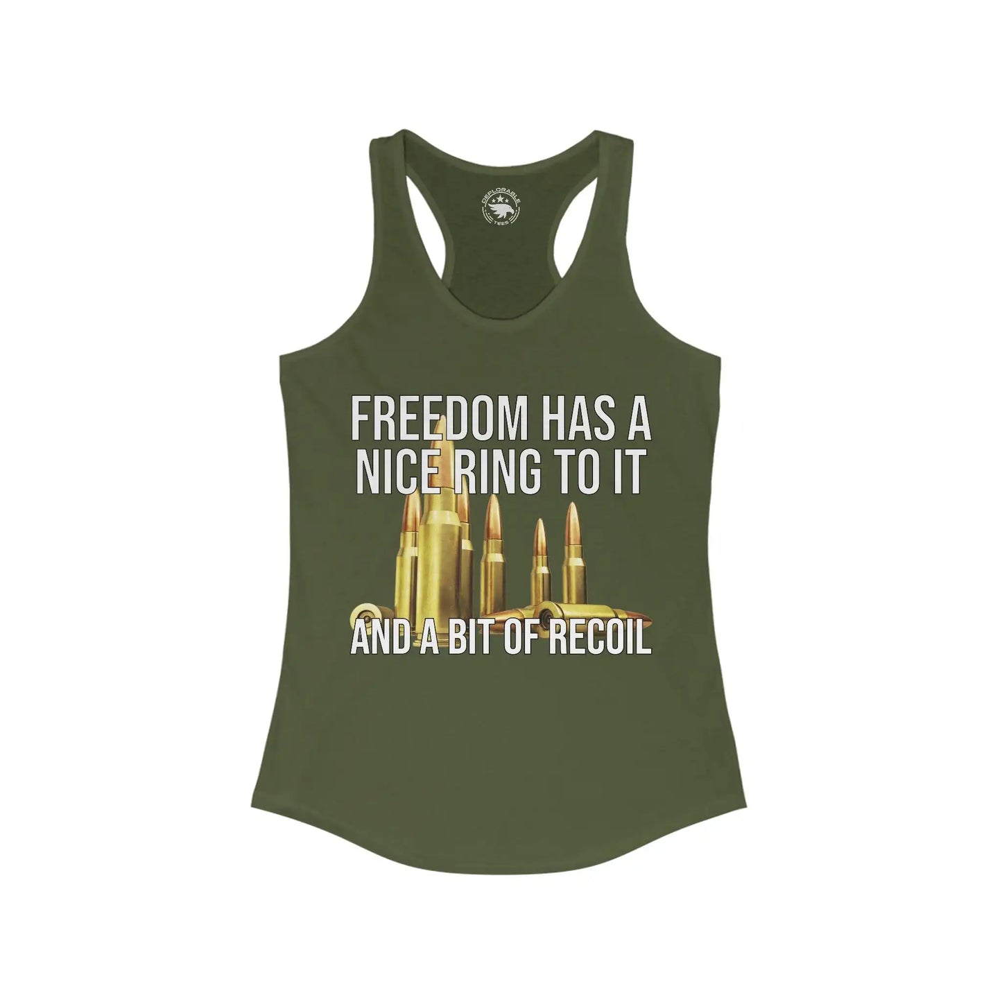 Freedom Has A Nice Ring To It Women's Tank - Deplorable Tees