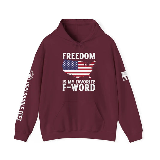 Freedom Is My Favorite F-Word Men's Hoodie - Deplorable Tees