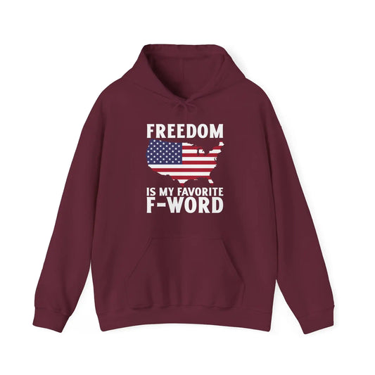 Freedom Is My Favorite F-Word Men's Hoodie - Deplorable Tees