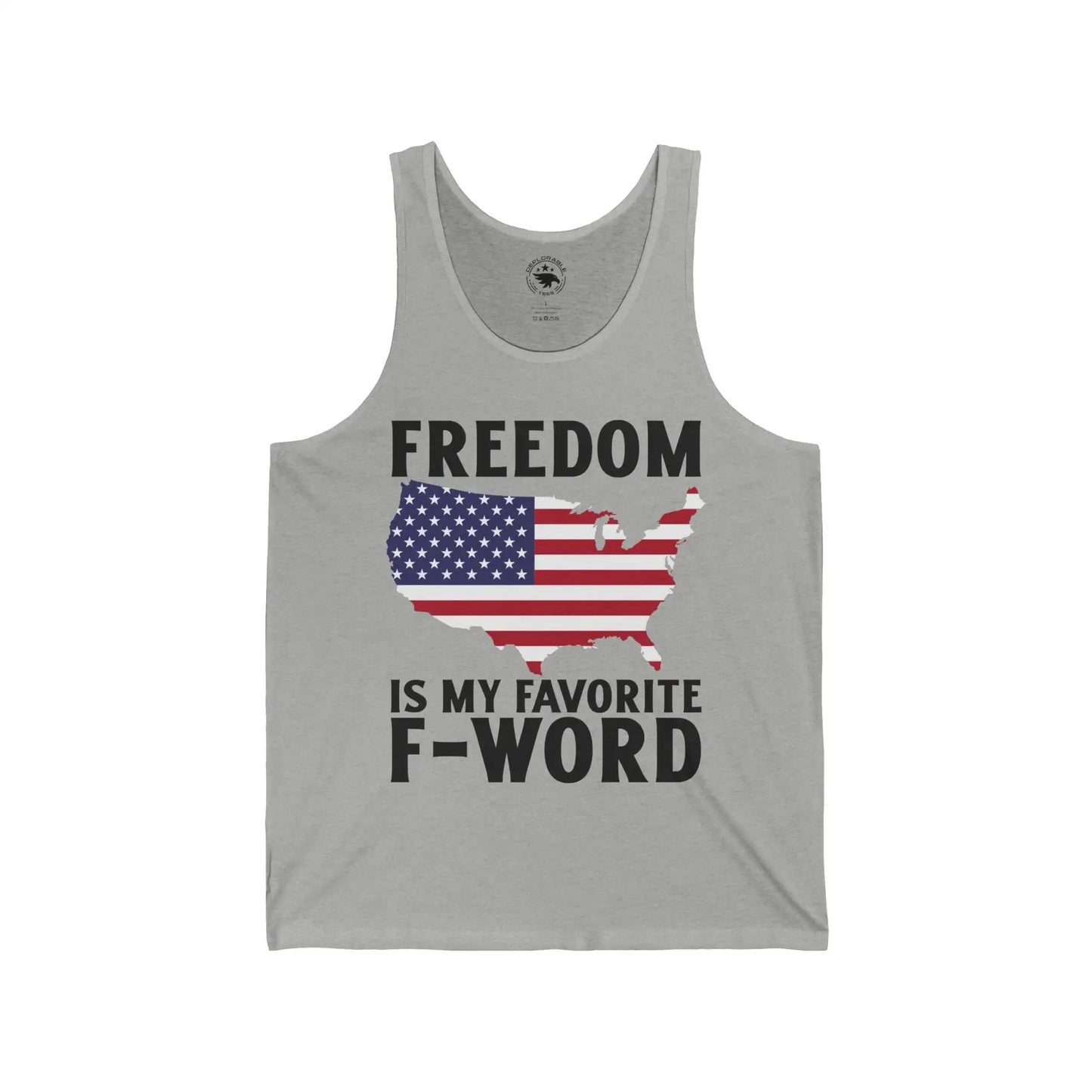 Freedom Is My Favorite F-Word Men's Tank - Deplorable Tees