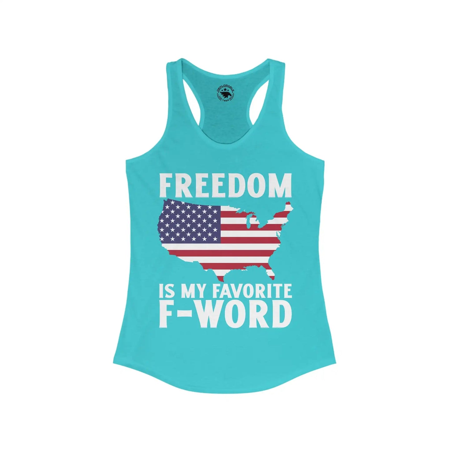 Freedom Is My Favorite F-Word Women's Tank - Deplorable Tees