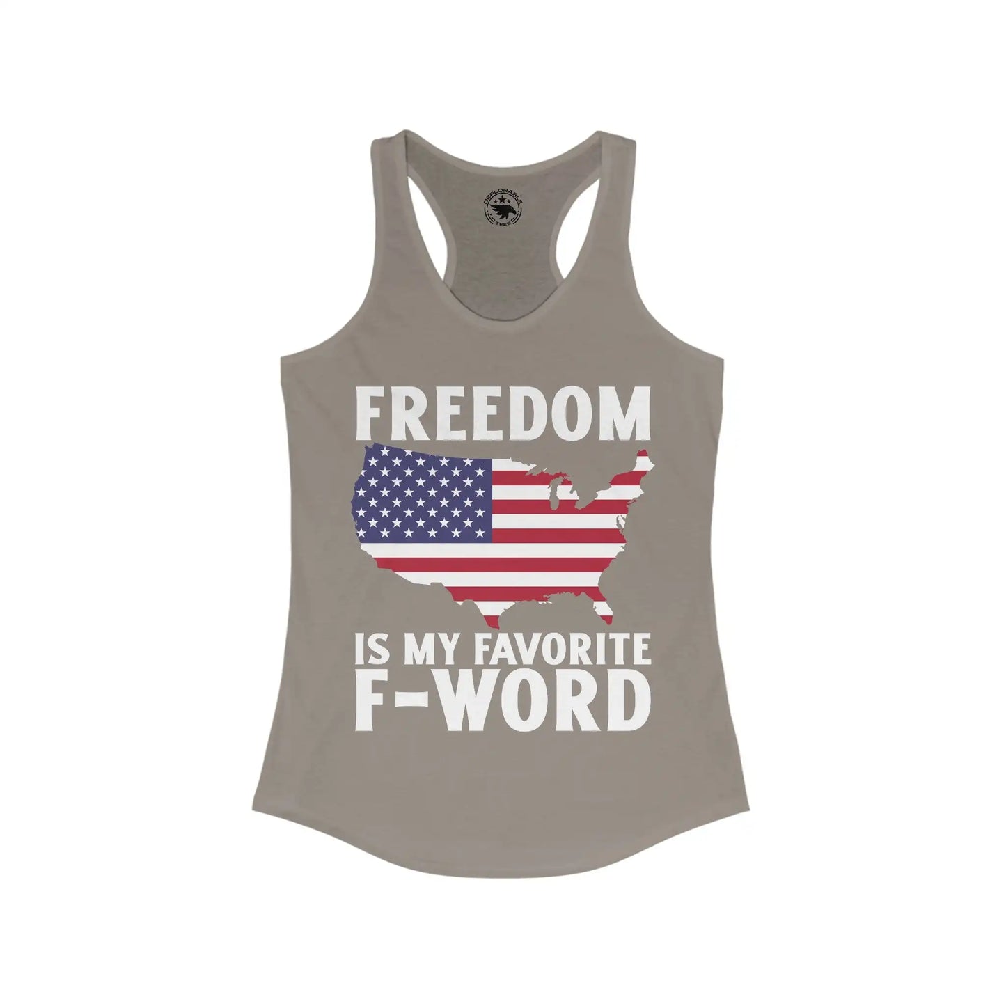 Freedom Is My Favorite F-Word Women's Tank - Deplorable Tees