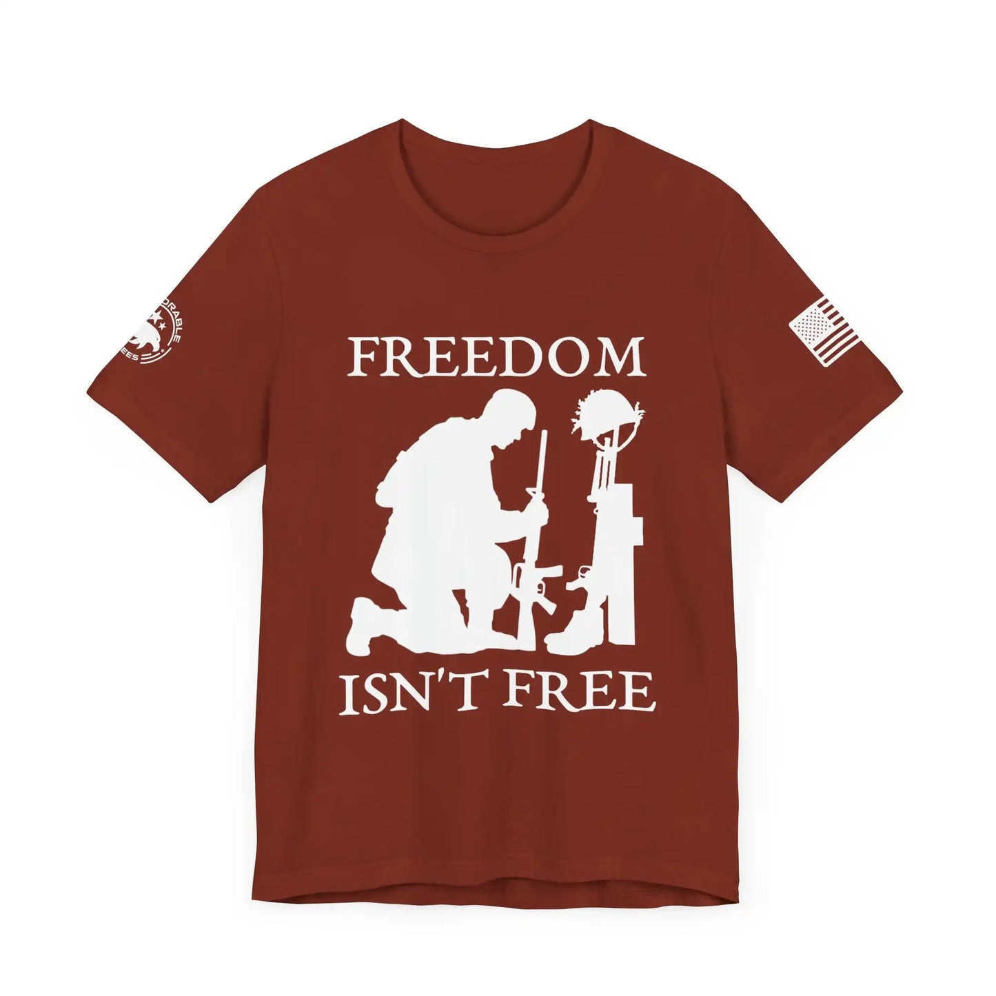 Freedom Isn't Free Men's Short Sleeve Tee - Deplorable Tees