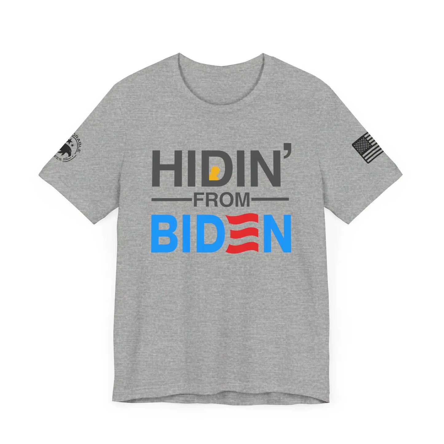 Hidin' From Biden Women's T-Shirt - Deplorable Tees