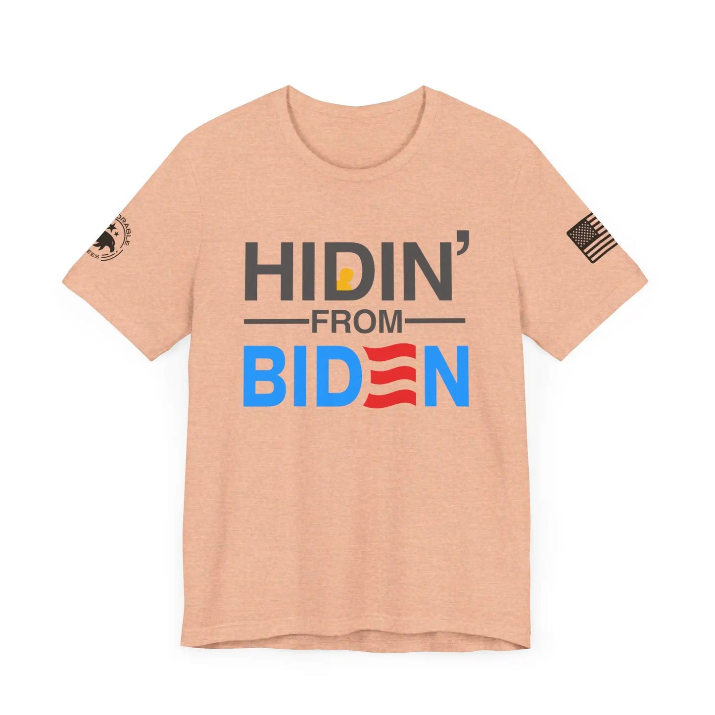 Hidin' From Biden Women's T-Shirt - Deplorable Tees