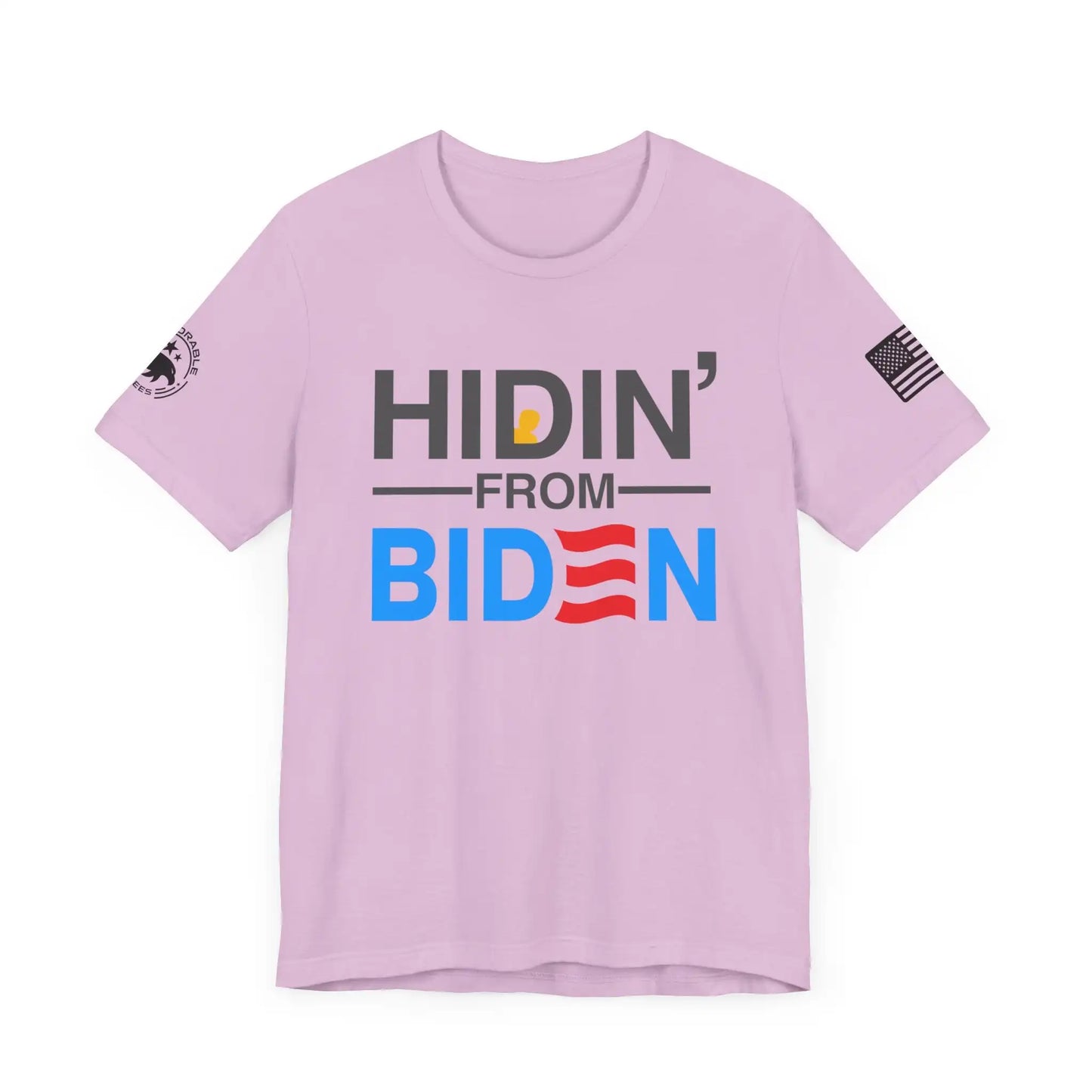 Hidin' From Biden Women's T-Shirt - Deplorable Tees