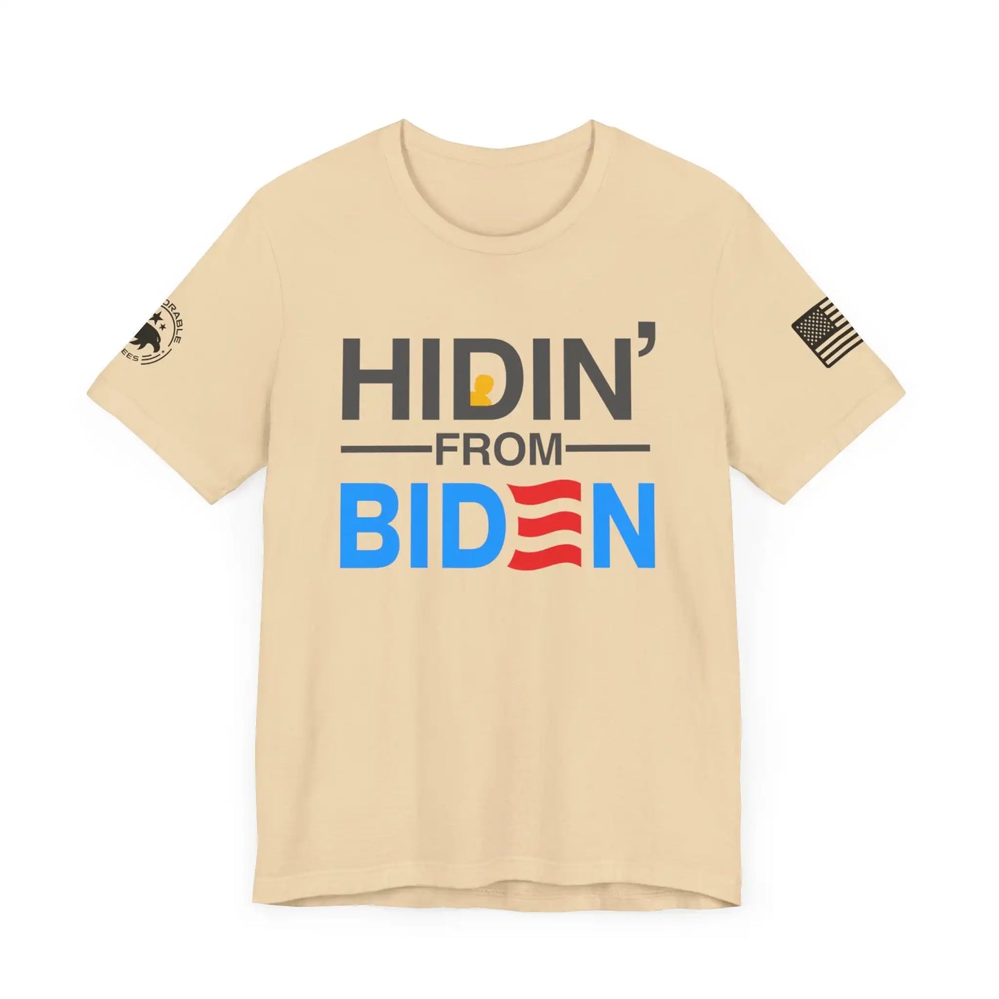 Hidin' From Biden Women's T-Shirt - Deplorable Tees