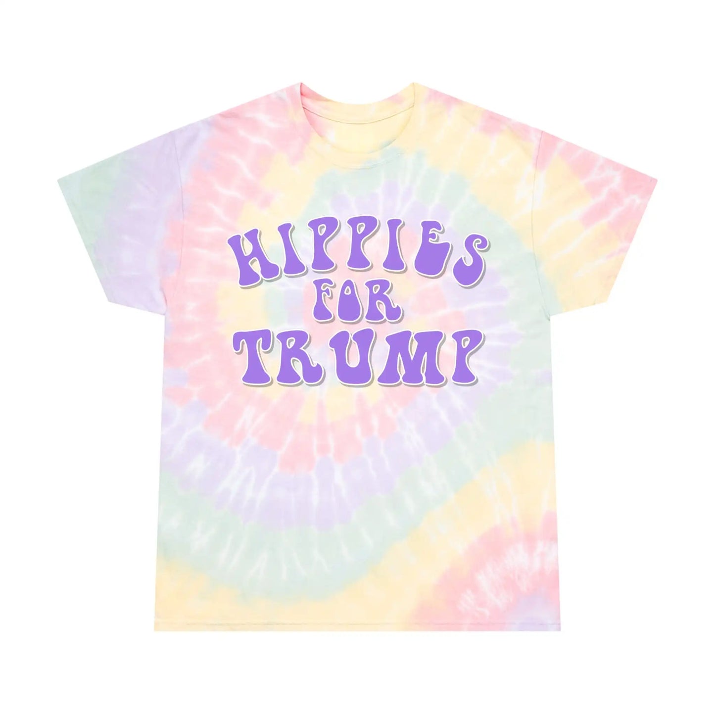 Hippies For Trump Tie-Dye Tee - Deplorable Tees