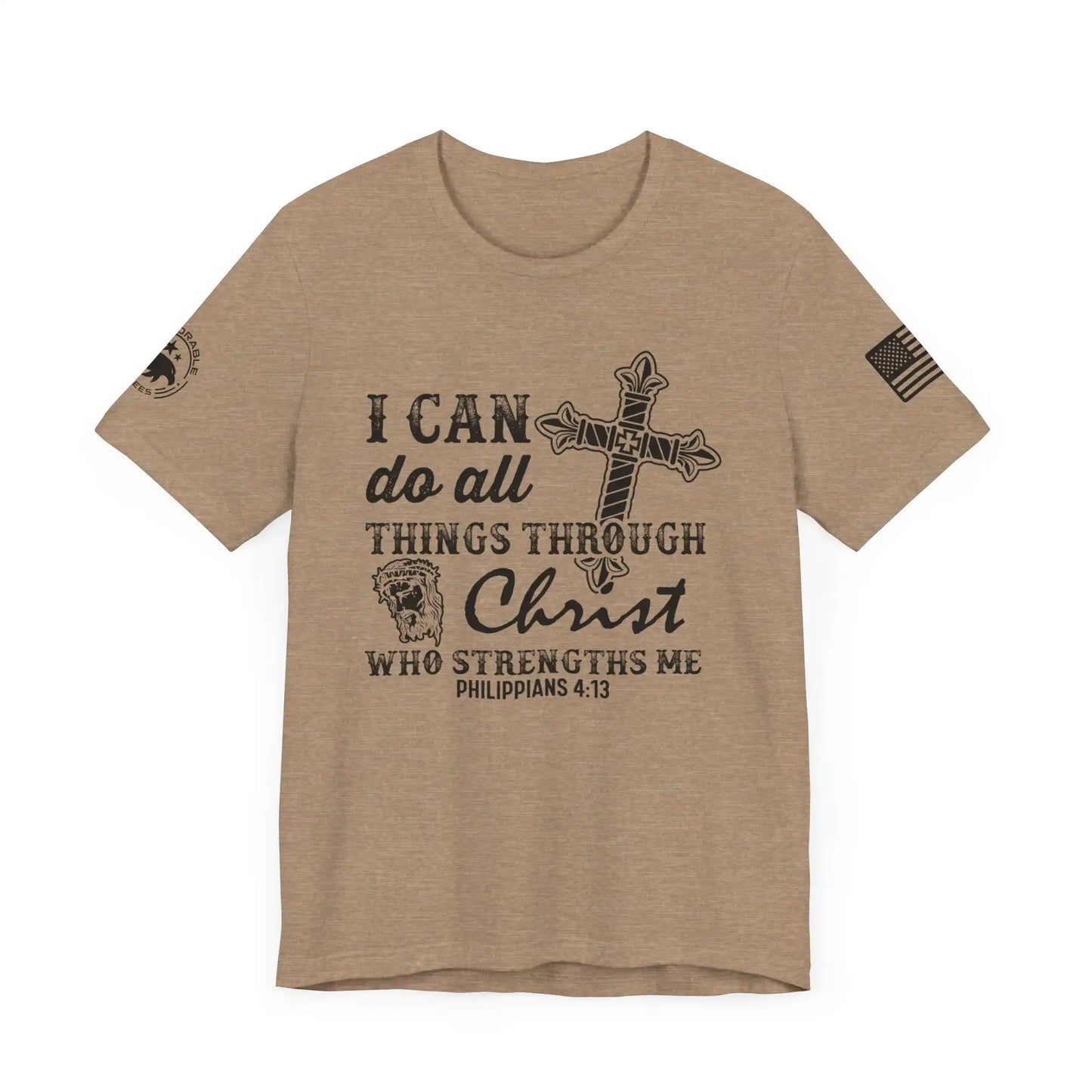 I Can Do All Things Men's Short Sleeve Tee - Deplorable Tees