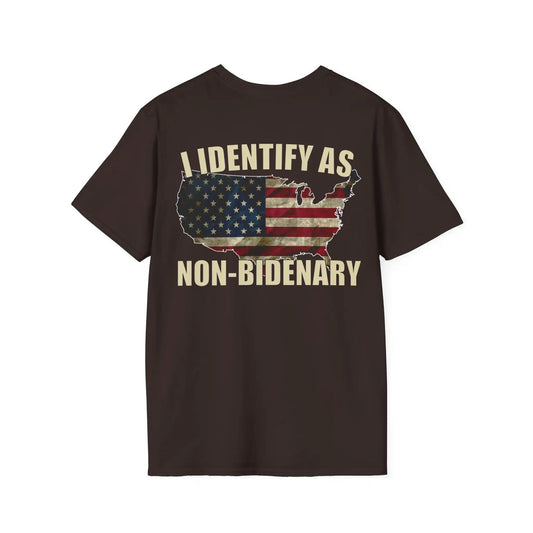 I Identify As Non-Bidenary Women's T-Shirt - Deplorable Tees