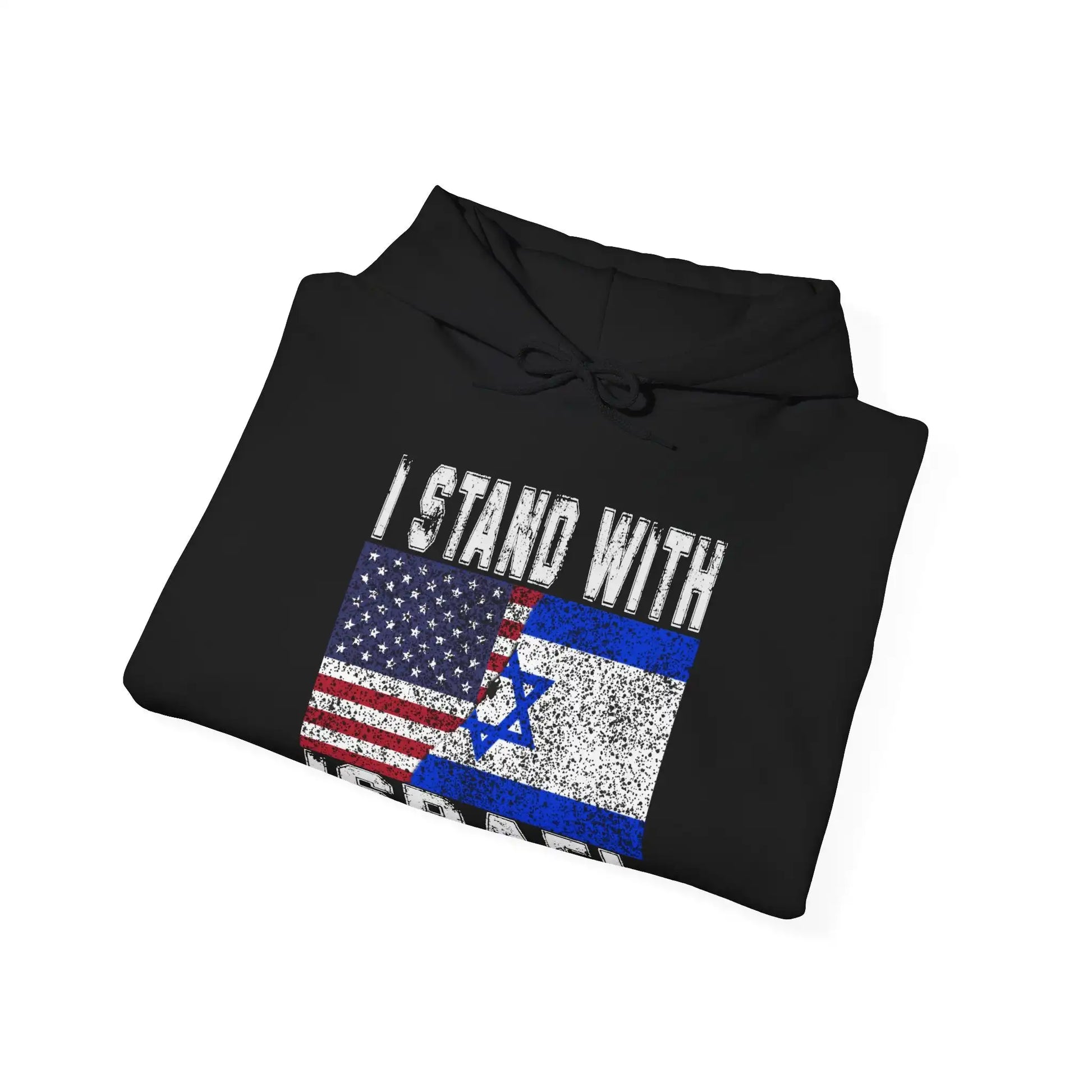 I Stand With Israel Men's Hoodie - Deplorable Tees