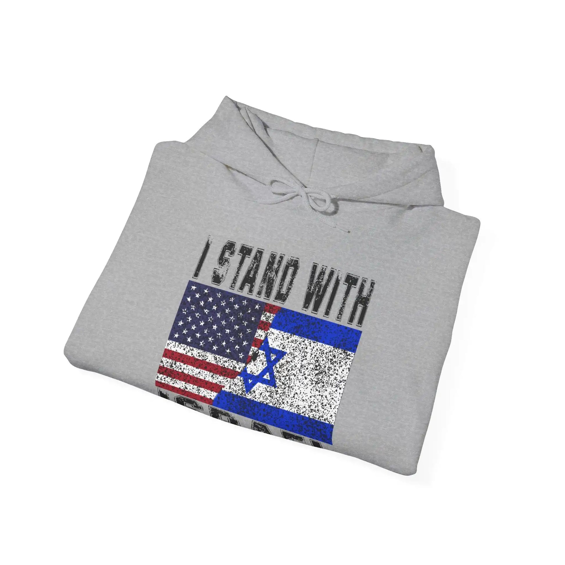 I Stand With Israel Men's Hoodie - Deplorable Tees