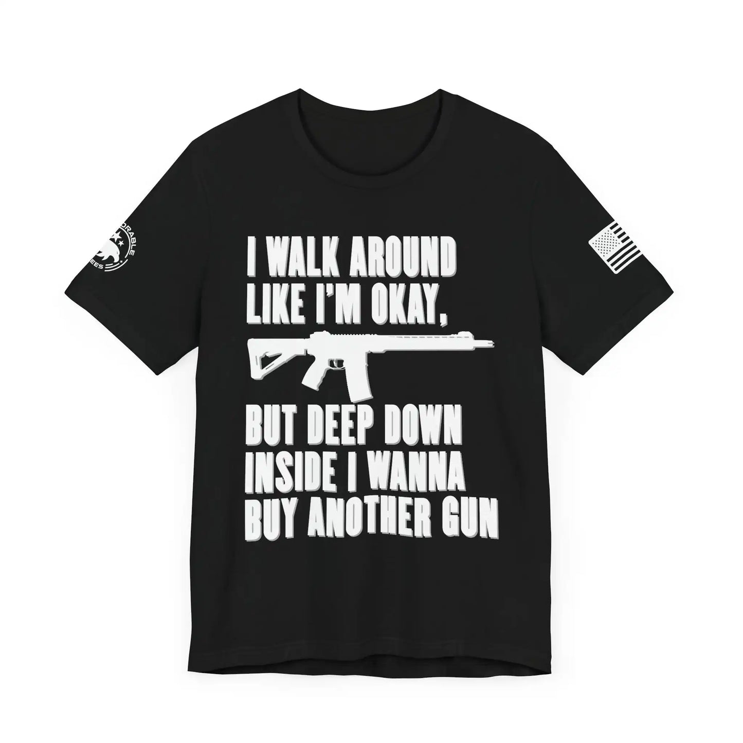 I Walk Around Like I'm Okay Men's Tee - Deplorable Tees